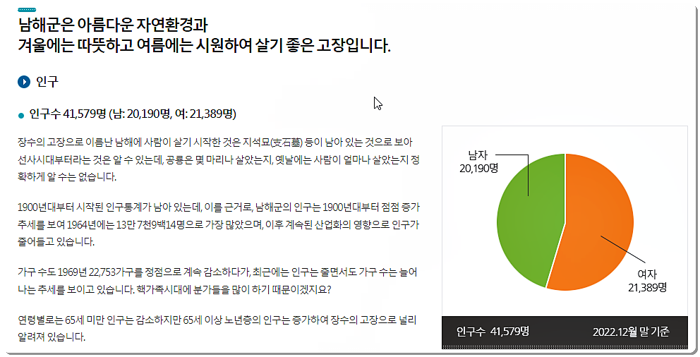 남해군 소개