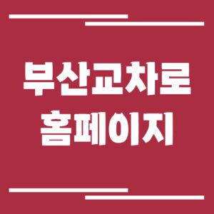 Read more about the article 부산 교차로 신문 홈페이지 바로가기