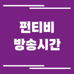 Read more about the article 펀티비 방송시간 조회