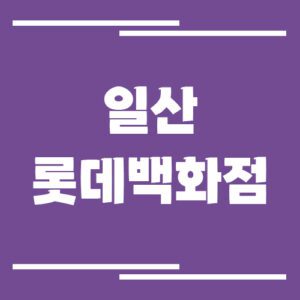 Read more about the article 일산 롯데백화점 주차장 이용 요금 보기