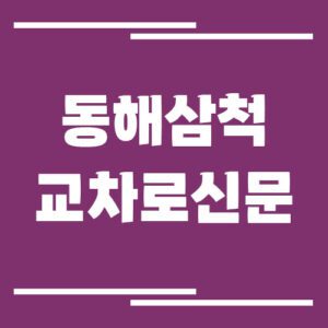 Read more about the article 동해 삼척 교차로 신문 홈페이지 바로가기