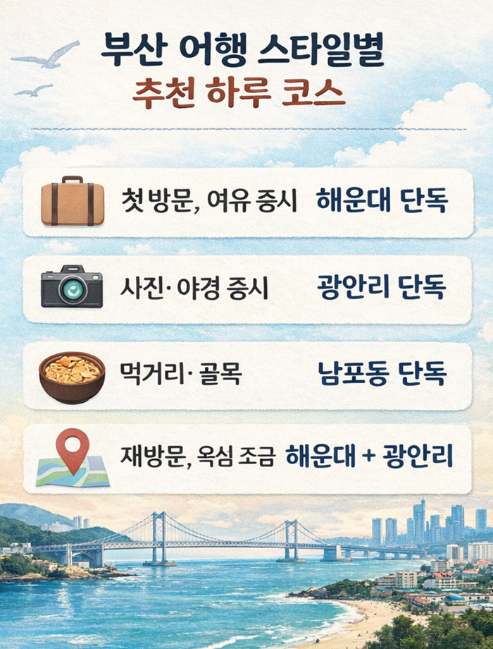 추천 하루 코스