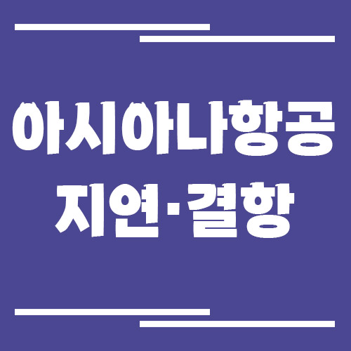 아시아나항공 지연·결항 시 대처법