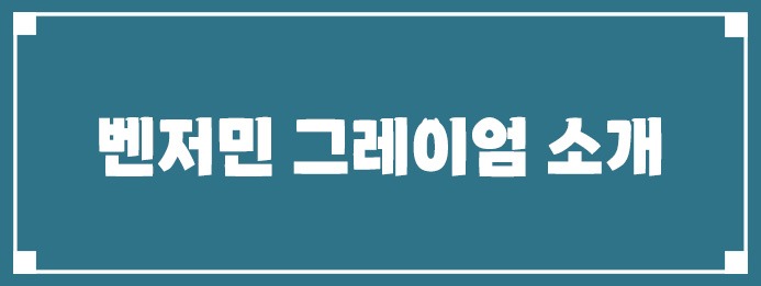 벤저민 그레이엄 소개