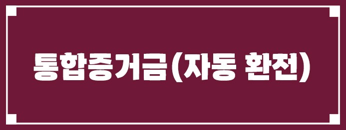 통합증거금(자동 환전)