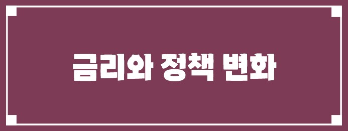 금리와 정책 변화